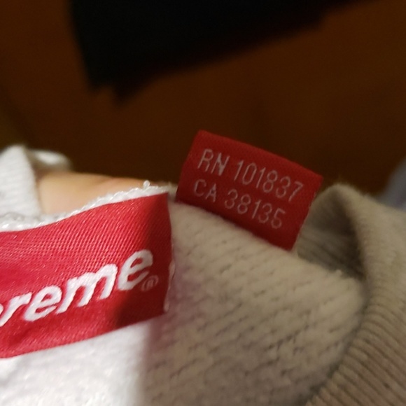 Authentic Supreme Box Logo Ash - Picture 2 of 8